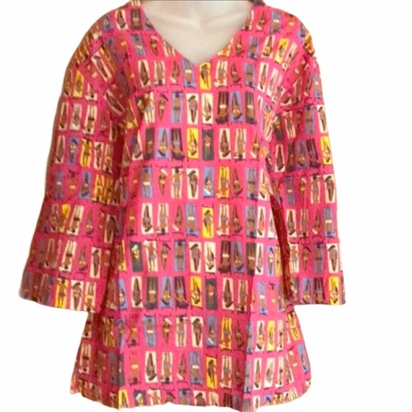 Tracy Negoshian Katlin Swim Cover-Up Or Tunic - Picture 1 of 4